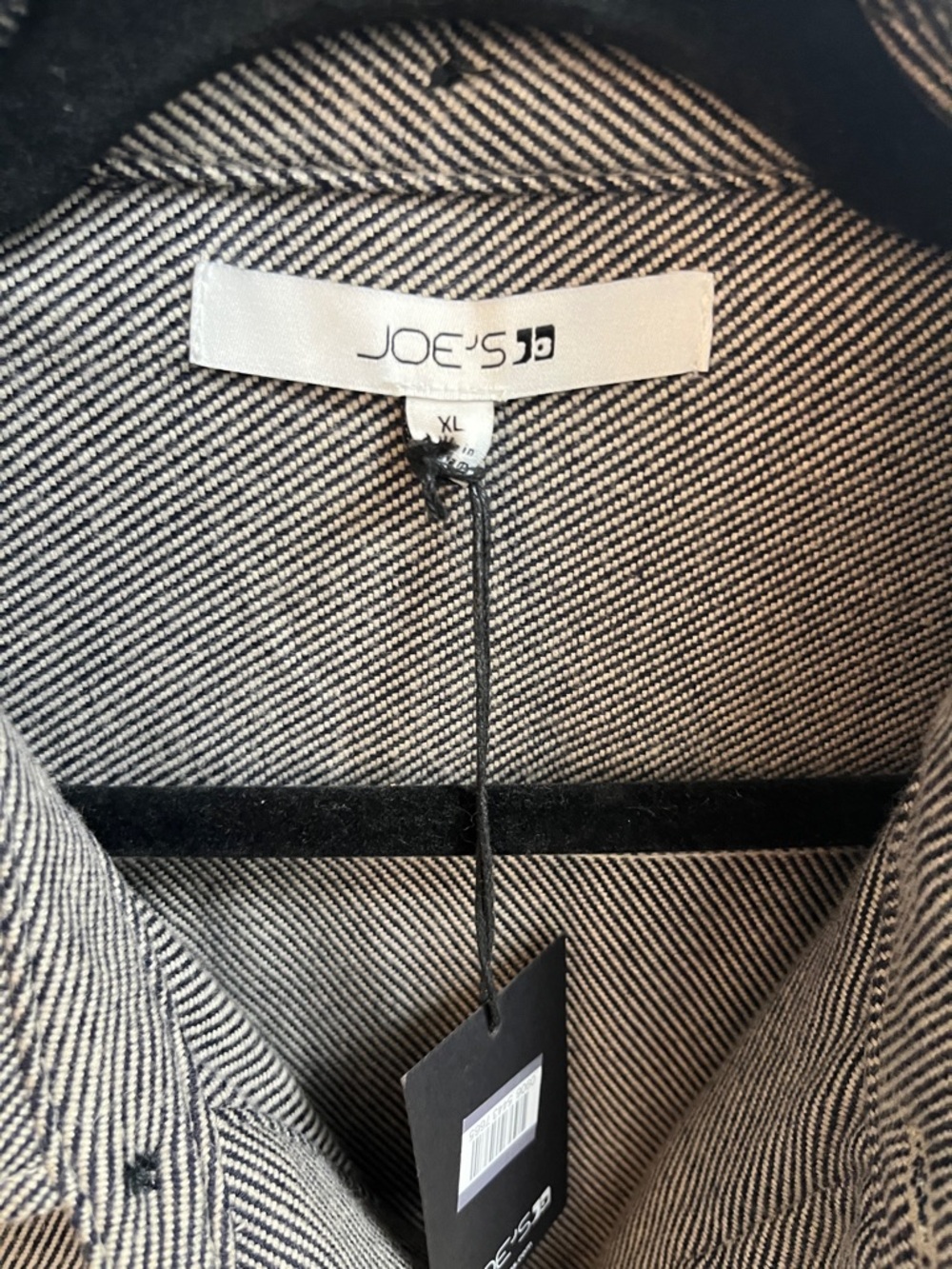 Joe's Jeans Striped Cotton Overshirt - Picture 2 of 7